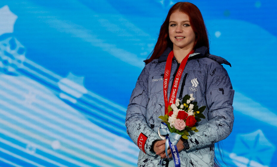    Александра Трусова - серебряный призер Олимпийских игр в Пекине. Фото: Reuters