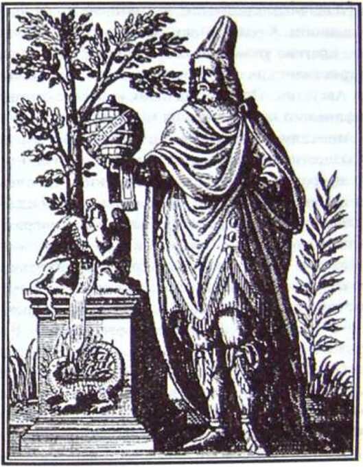 Аполлоний Тианский на рисунке Жана-Якоба Буассара, предположительно конец XVI в.