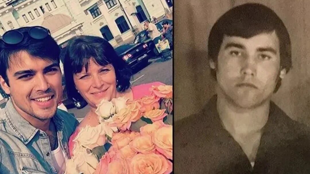 1- Кирилл с мамой; 2- отец Кирилла