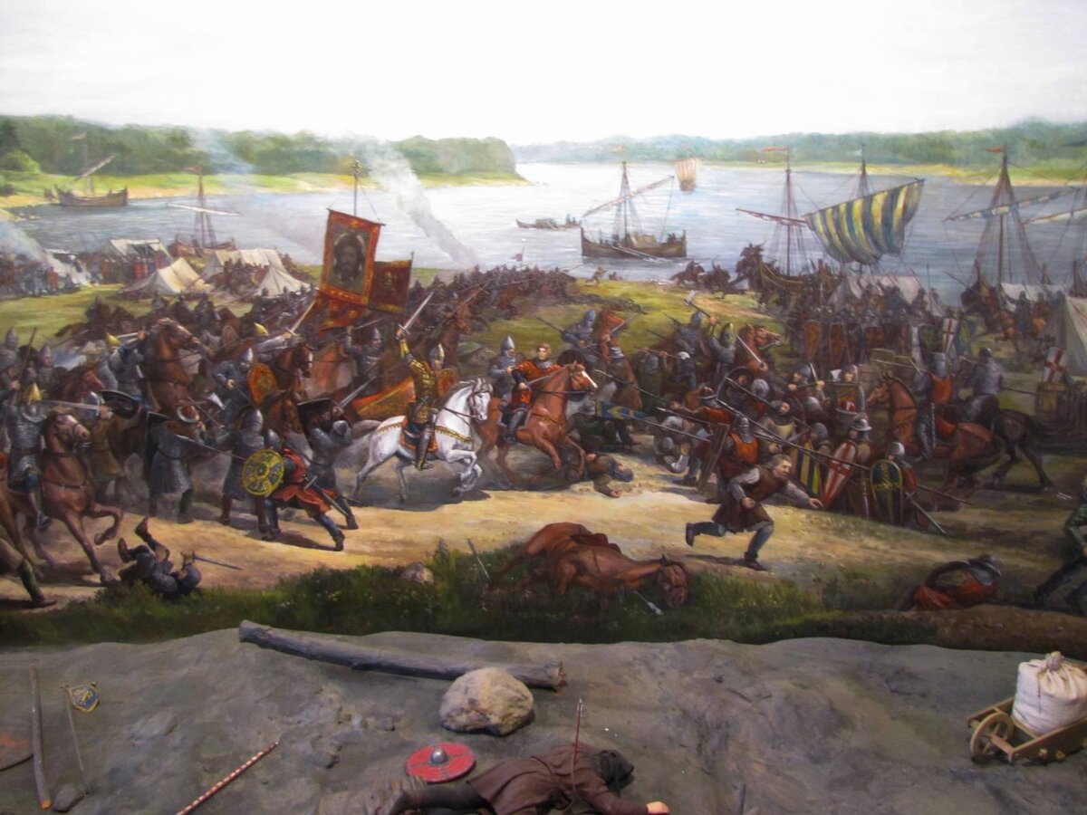 Войско шведского короля высадилось в устье невы. Невская битва 15 июля 1240 г.