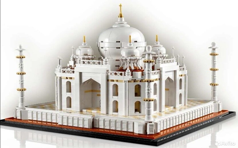  Чтобы собрать 2022 детали Lego Architecture Taj Mahal необходимо много терпения и быть крайне усидчивым Фото: объявление