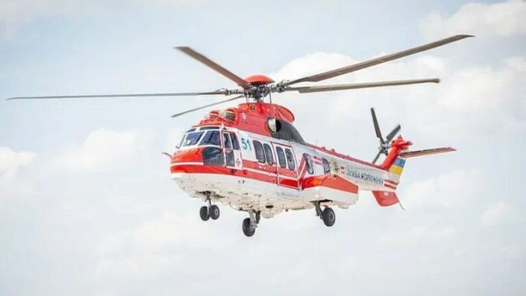     Рухнувшее в Киевской области воздушное судно - французский вертолет Eurocopter EC225 Super Puma.