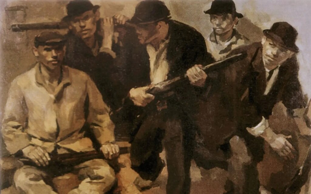 "Революция" (эльзасский художник Рене Беех)