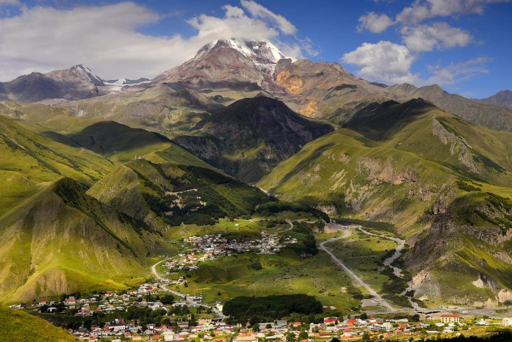 Kazbegi Грузия достопримечательности