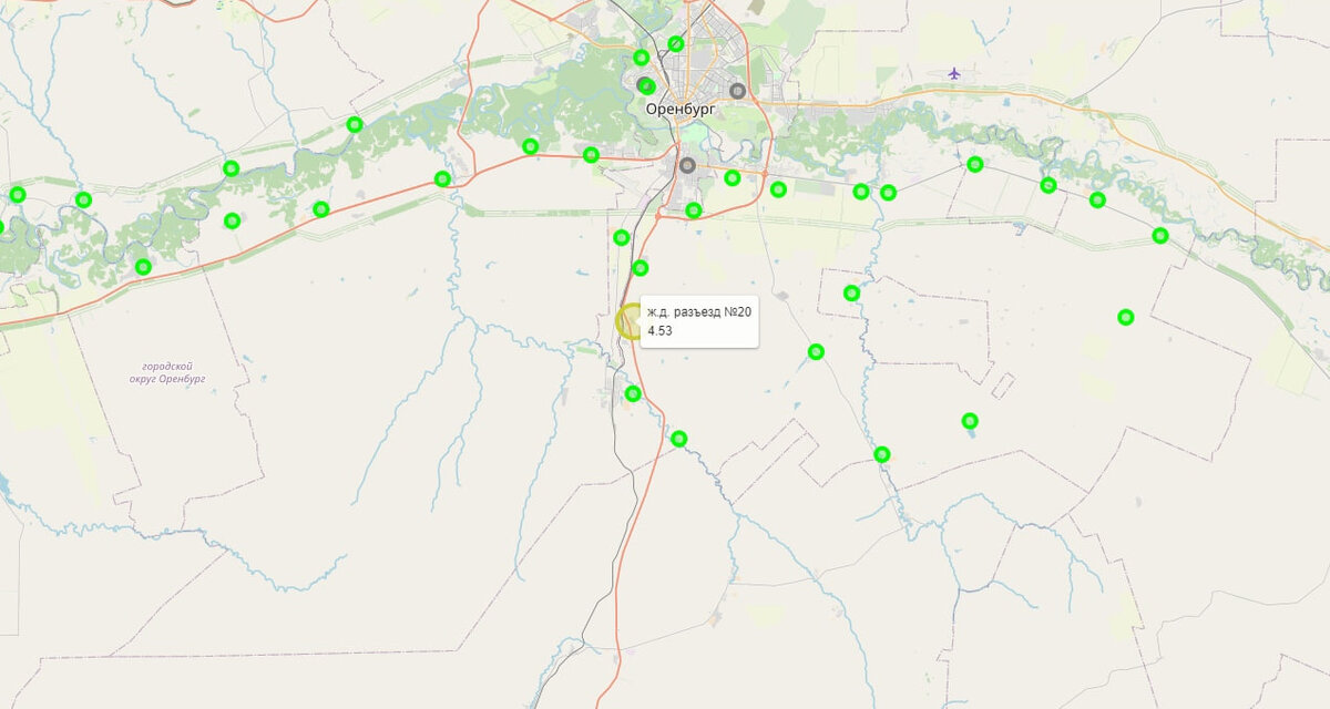   Под Оренбургом в 4,53 раза было превышено ПДК по сероводороду