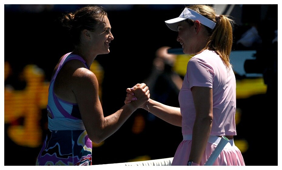    Арина Соболенко пробилась в 1/2 Открытого чемпионата Австралии по теннису. Фото: Reuters