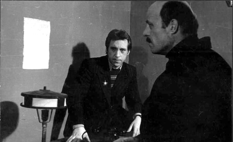 Станислав Говорухин и Владимир Высоцкий на съёмках "Места встречи..."