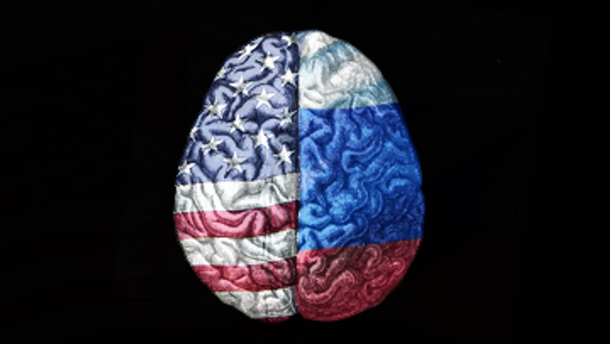 Brain по русски. Мозг американцев русского.