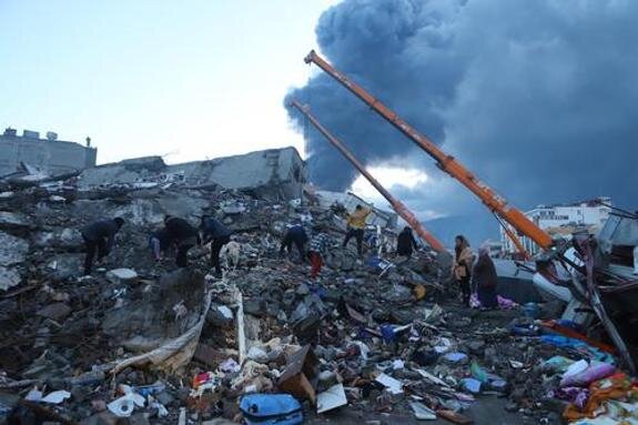    последствия землетрясения в Турции, Efekan Akyuz/Keystone Press Agency