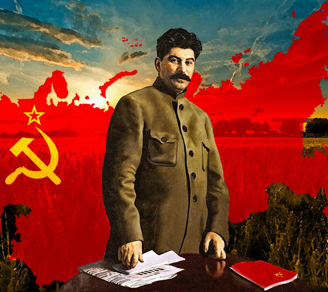 Ленин и Сталин арт