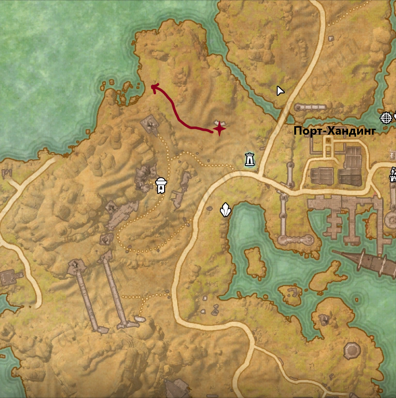 Идем к побережью