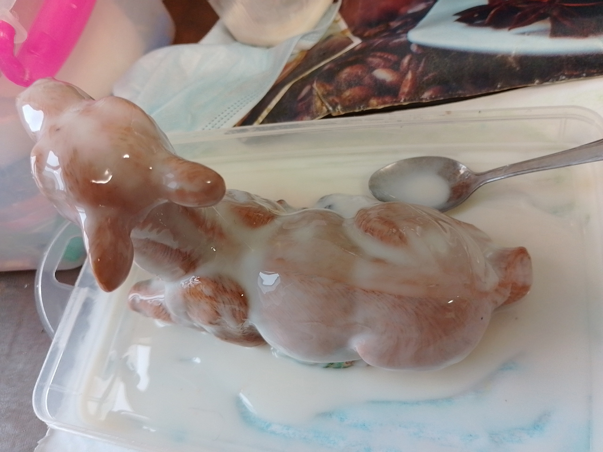 первый слой намерен куда то убежать