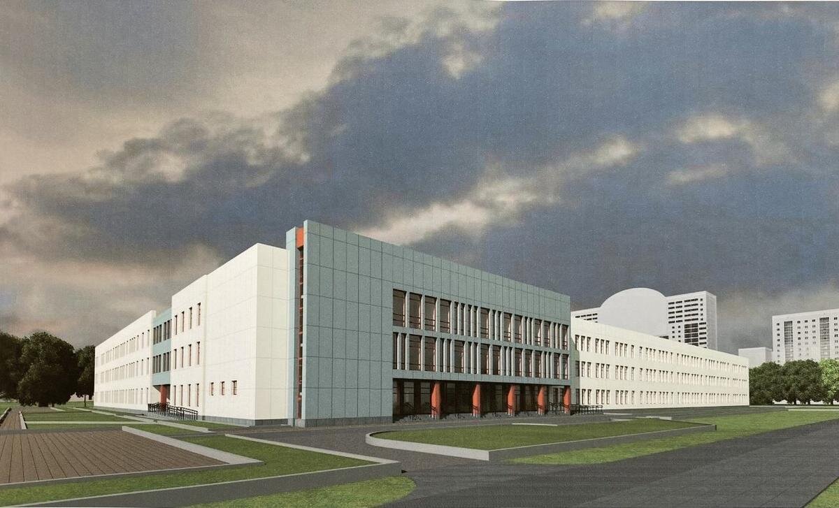 Новая школа в Полюстрово. Фото: пресс-служба Калининского района