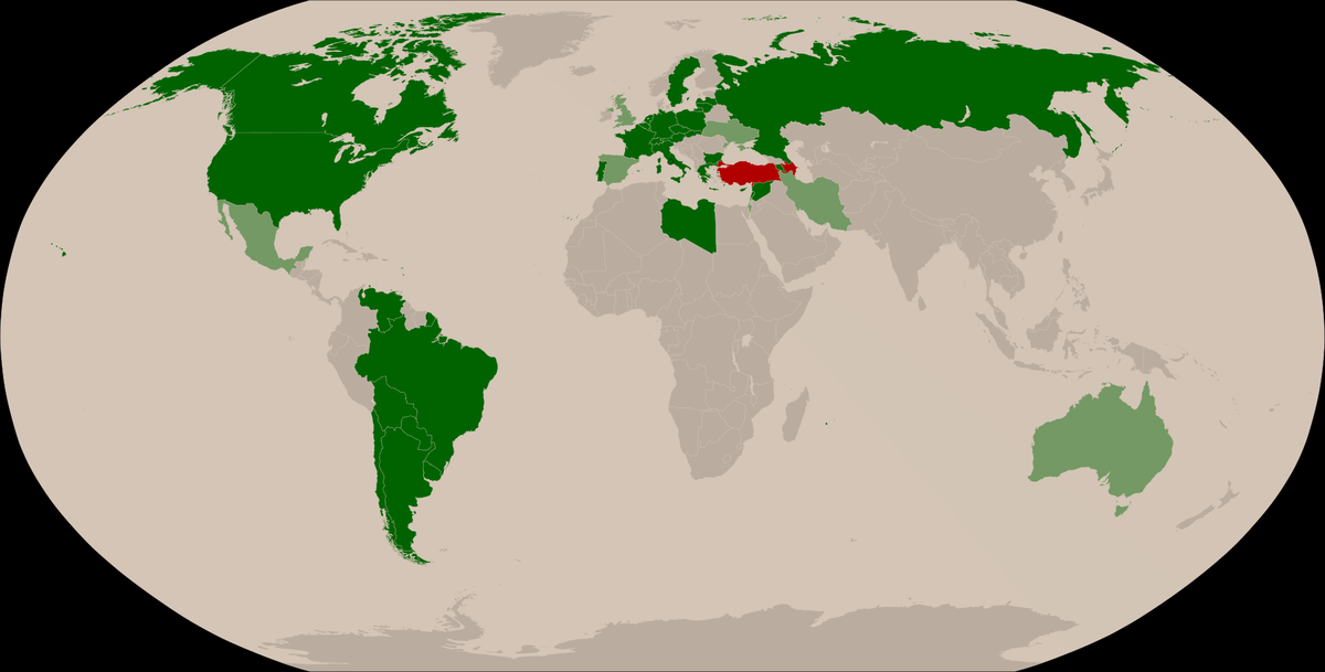 Признание и непризнание геноцида армян в мире