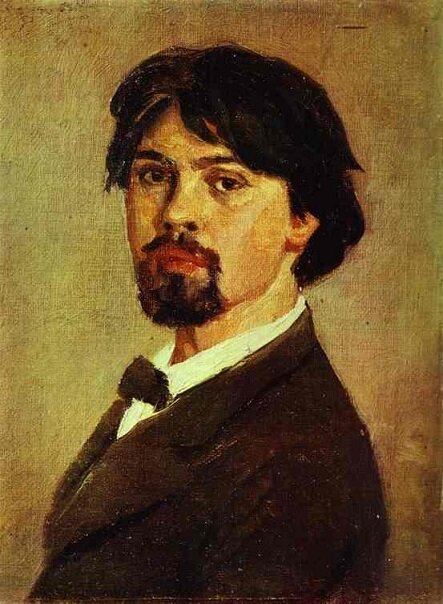 Василий Суриков. Автопортрет, 1879 год.  Государственная Третьяковская галерея, Москва