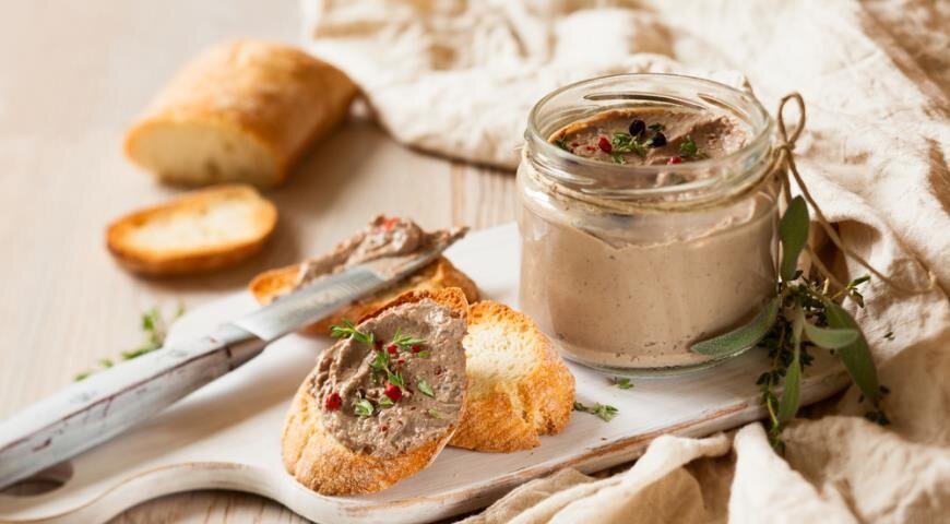 Диетический паштет из куриной грудки стол 5