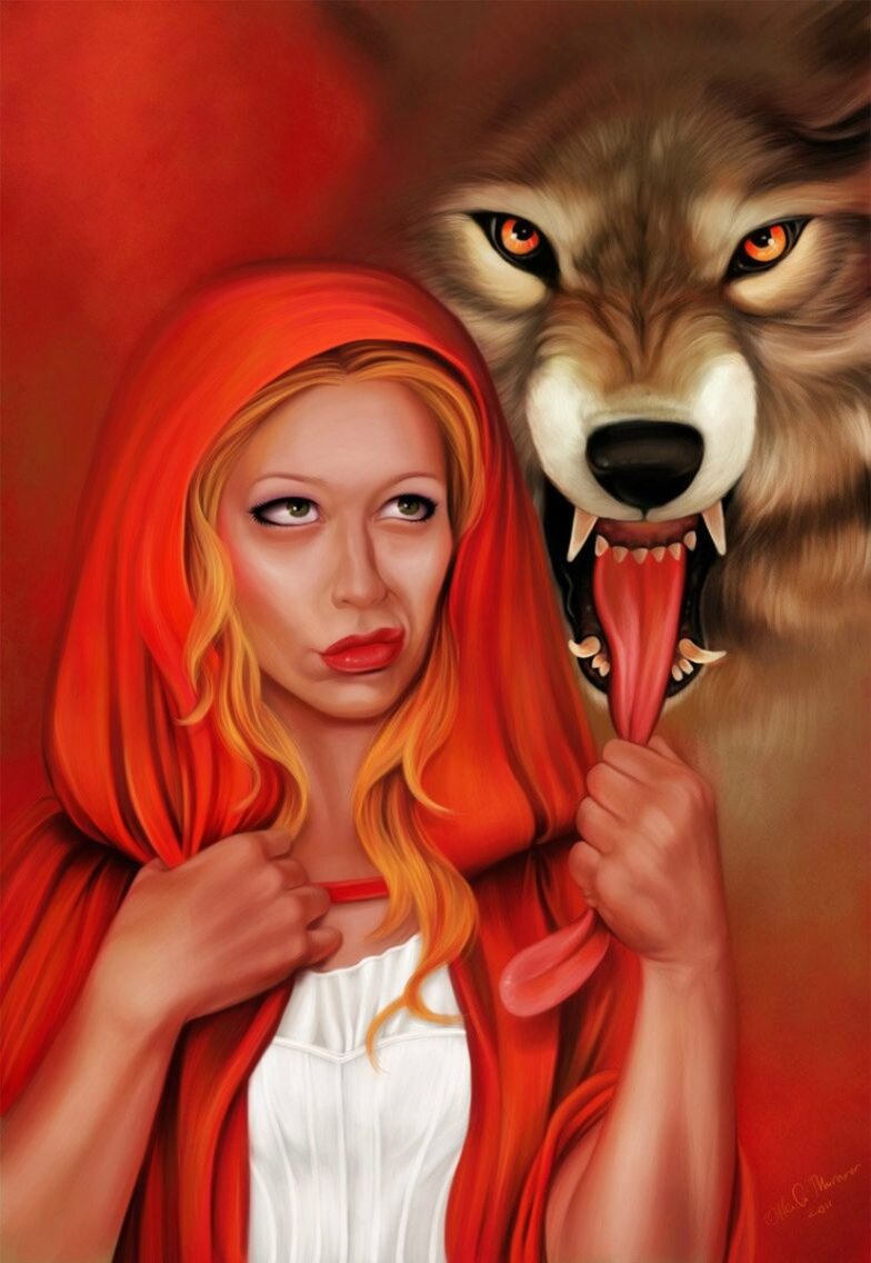 Эротическая флэш игра: Красная Шапочка и Серый Волк