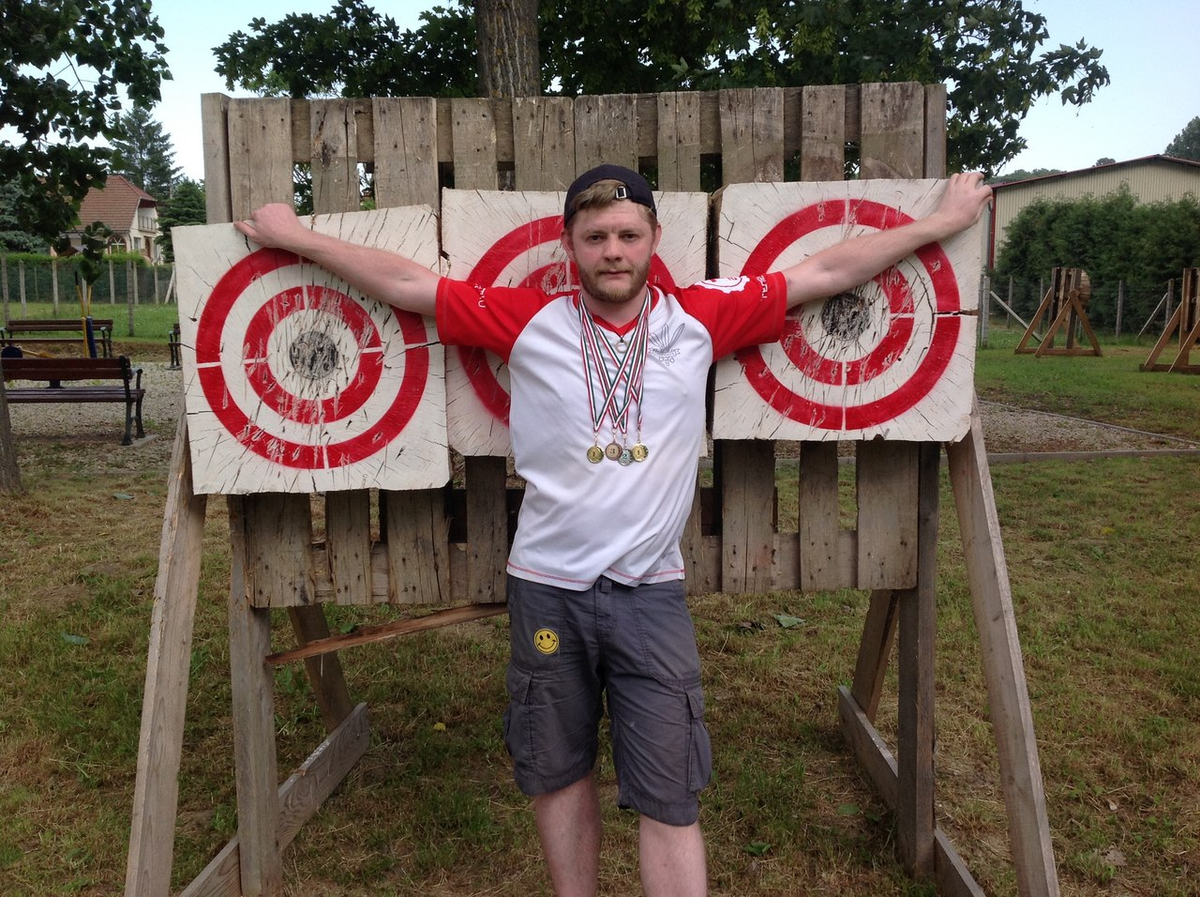 Роман Шлоков на чемпионате в Венгрии