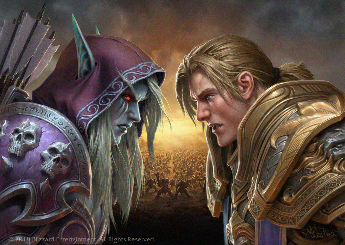 Sylvanas and Anduin