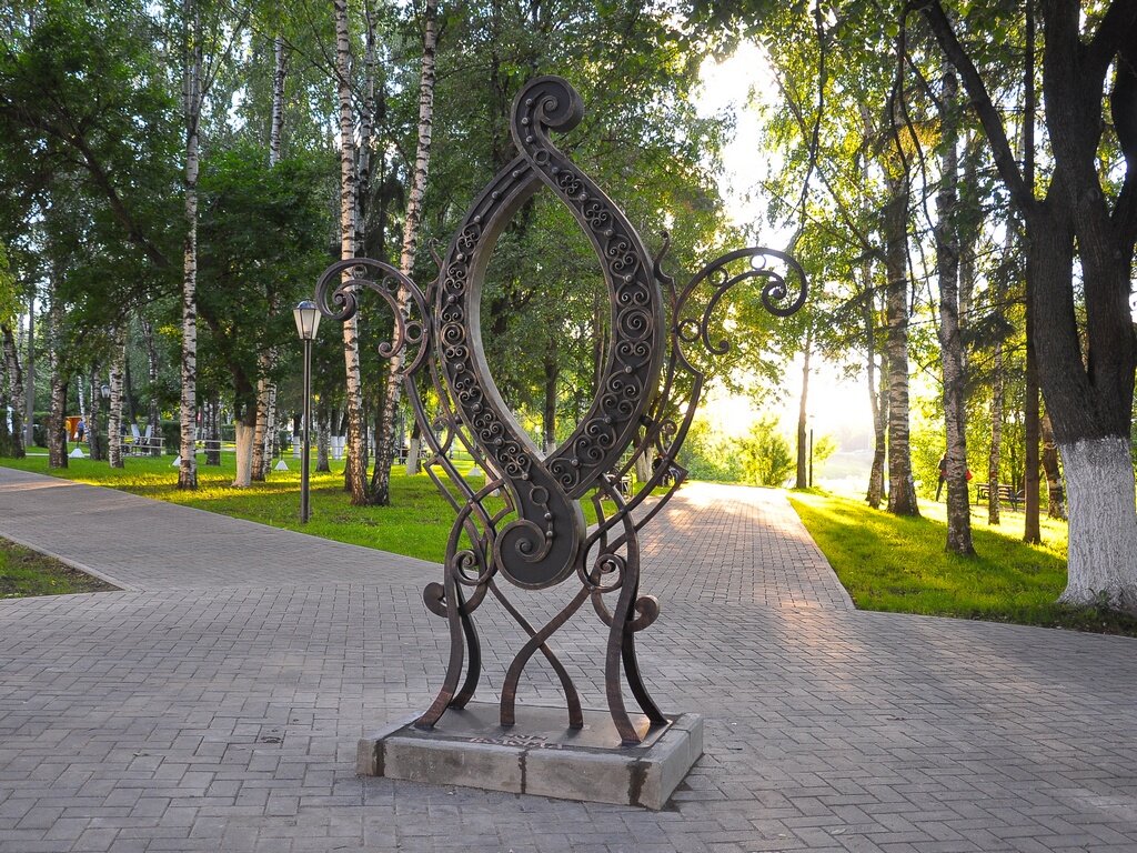 Памятник букве о в вологде