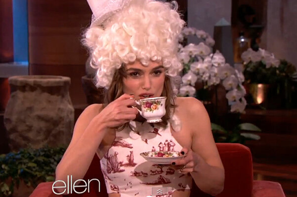 Кира Найтли в студии 