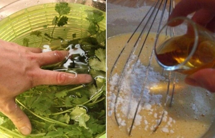 
Маленькие кулинарные хитрости опытных хозяек.
У каждой хозяйки свои фирменные блюда и секреты их приготовления. В этом обзоре 7 полезных советов, которые обязательно пригодятся и начинающим кулинарам и тем, кто регулярно стоит у плиты. Об этих элементарных мелочах многие просто не догадываются, но они могут значительно улучшить вкус приготовленных блюд.
