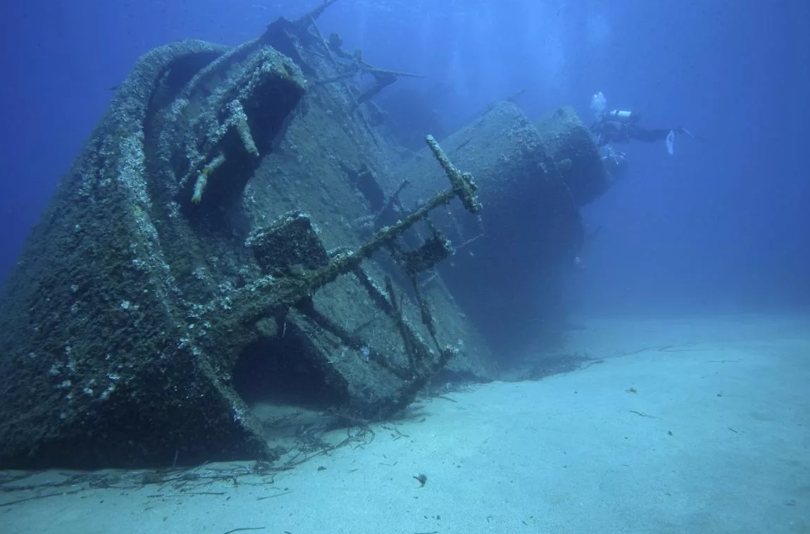 Бермудский треугольник реальное фото под водой