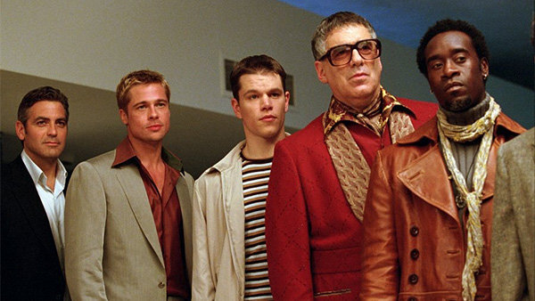 Кадр из фильма «Одиннадцать друзей Оушена», 2001 год