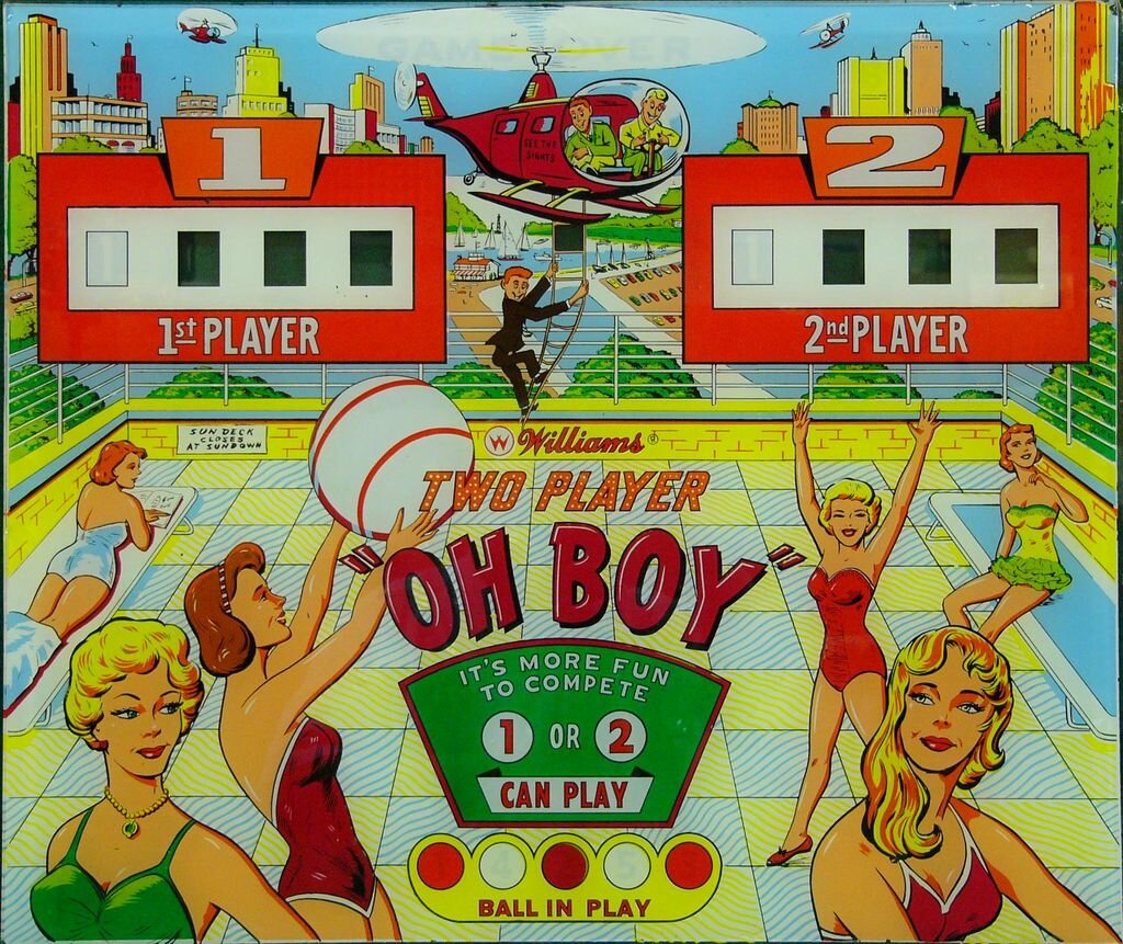 Oh Boy, Williams, 1964 Художник George Molentin 
