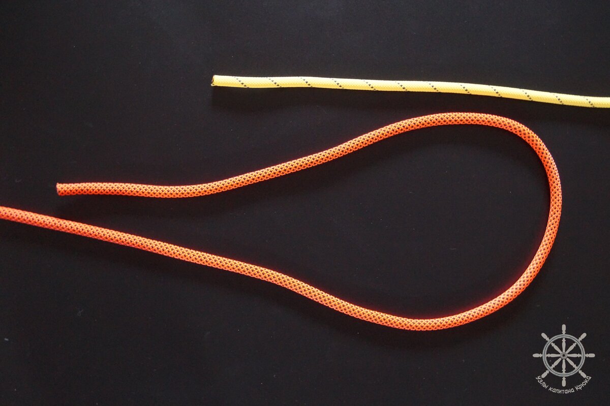 Как завязать академический узел туристическим способом? Шаг 1