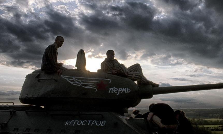 Надпись Пермь на Т-34!