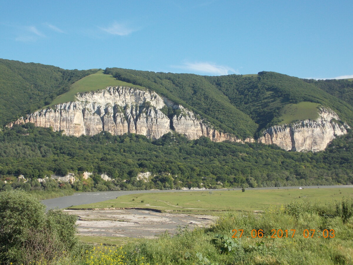 Река Кубань Усть Джегута