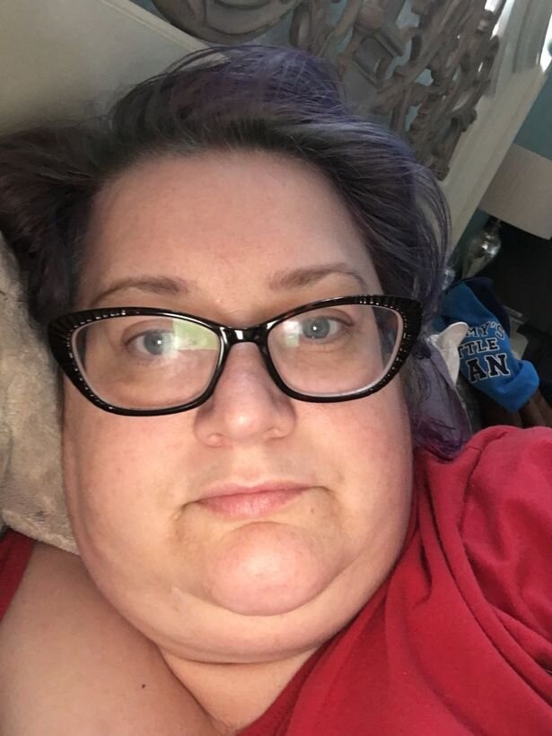 Дебби Маккиннон до похудения. Фото: mirror.co.uk