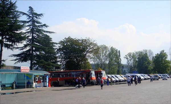 Автостанция в Псоу