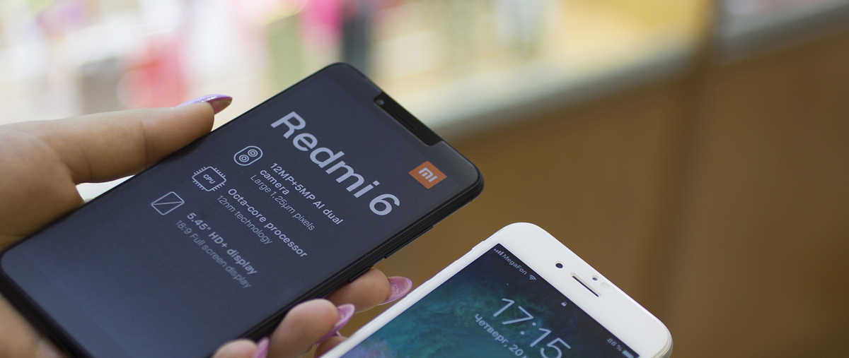 Xiaomi Redmi 6 и Apple iPhone 6S