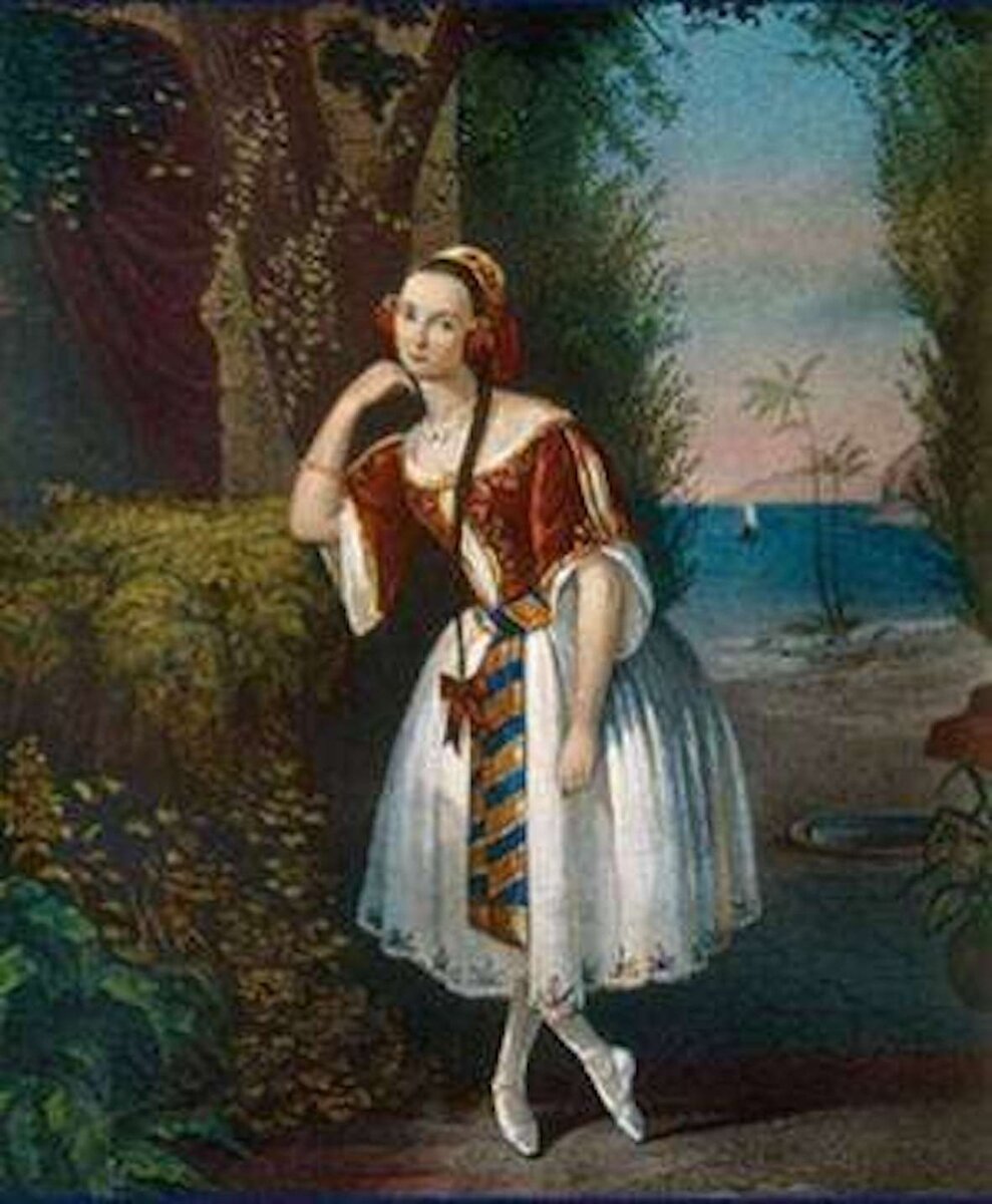 Авдотья Истомина . (1799—1848) — легендарная танцовщица Санкт-Петербургского балета.
