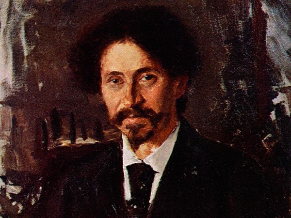 В. А. Серов. «Портрет художника И. Е. Репина». 1892