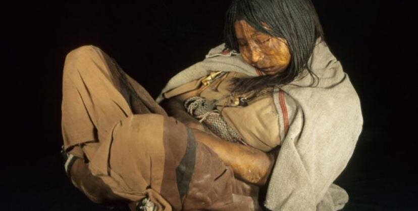 Мумия 15-летней девочки