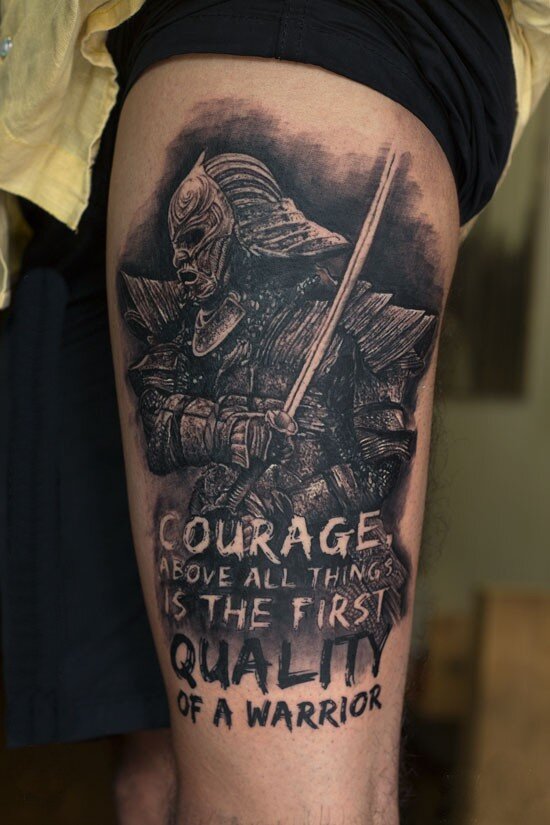 Ронин Самурай Тату Аникеш Суряванши