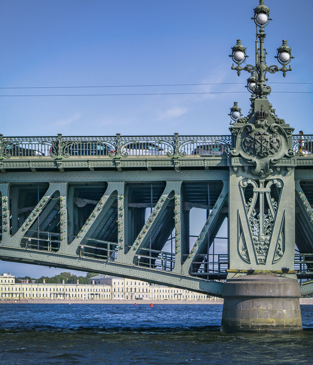 троицкий мост в санкт петербурге