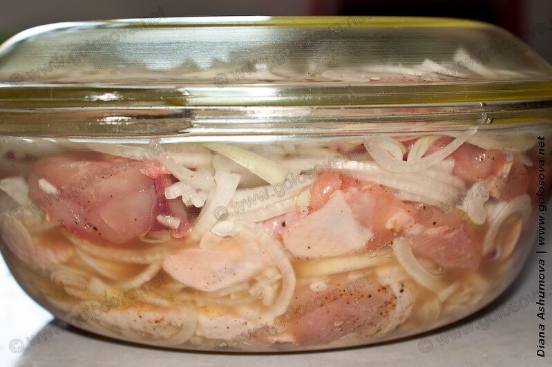 маринад для куриного шашлыка