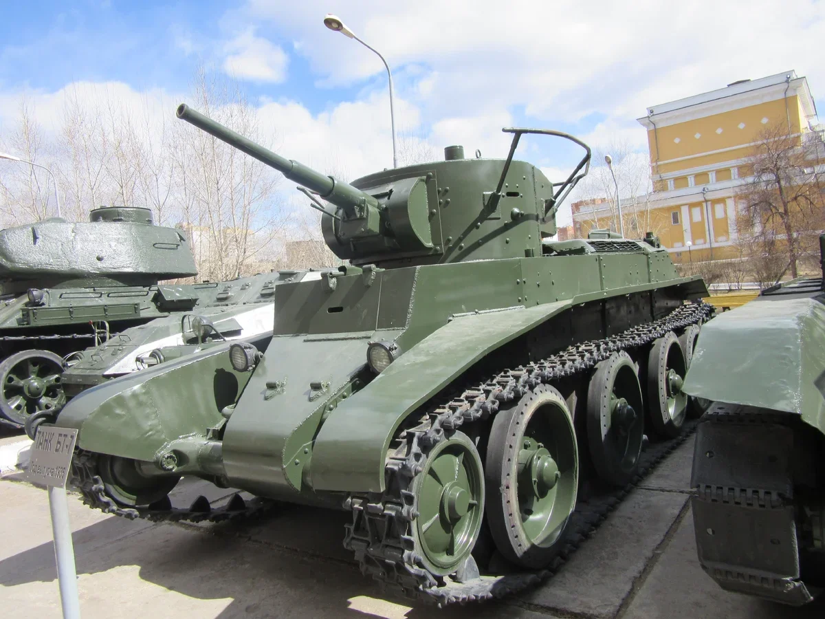 БТ-7. Автор фотографии - Евгений Читинский