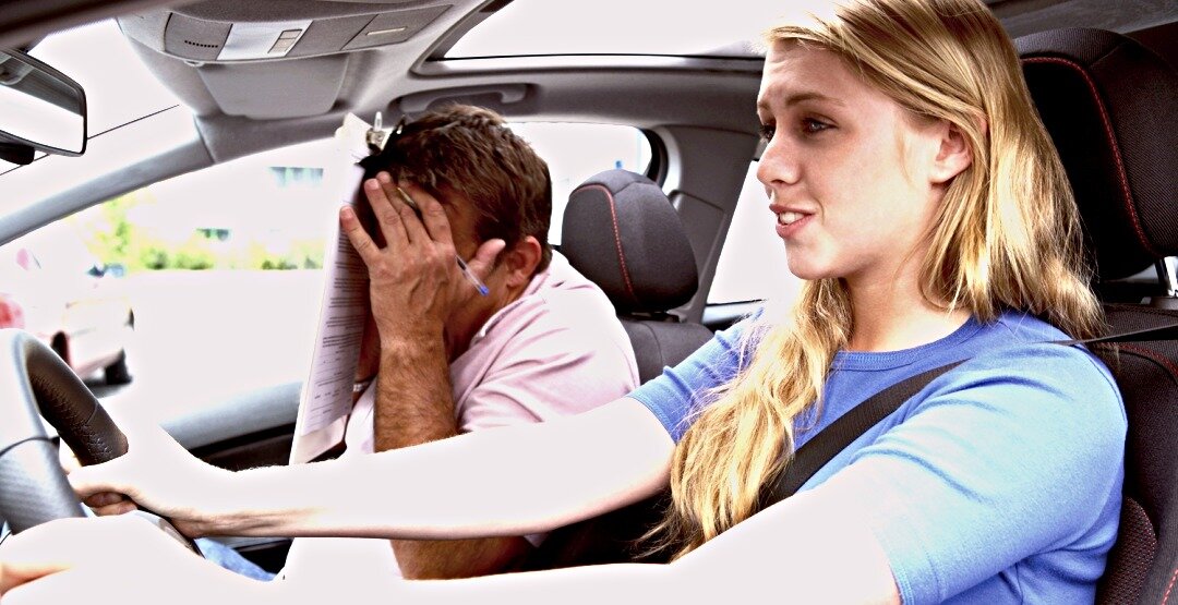 Так было в первую мою попытку научиться водить машину