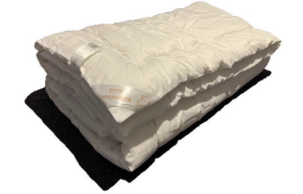 Одеяло из овечьей шерсти "СОВЕТСКИЙ МЕРИНОС"