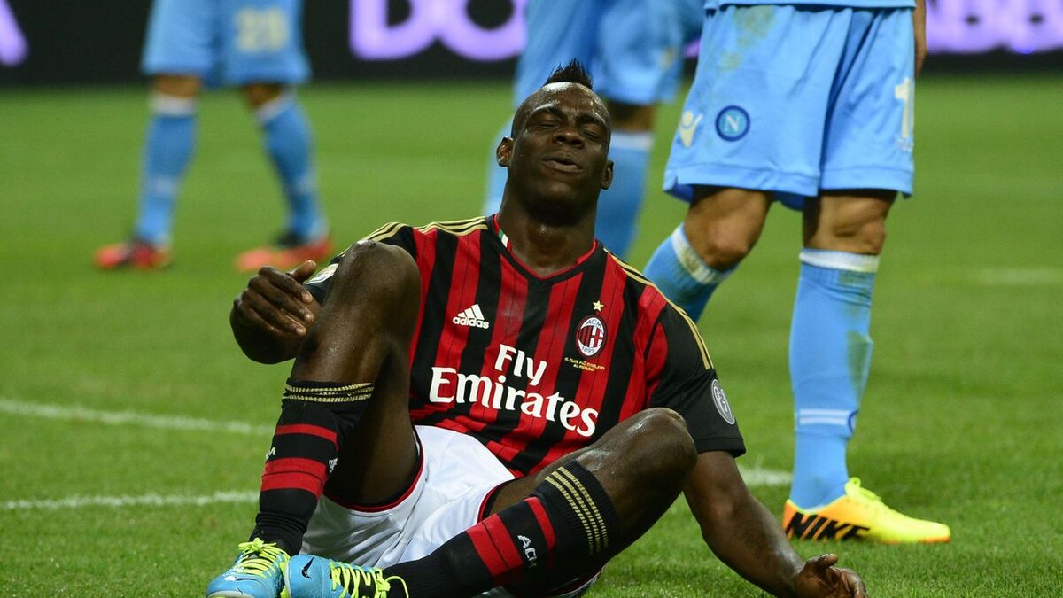 Марио Балотелли. Фото с сайта lettera43.it