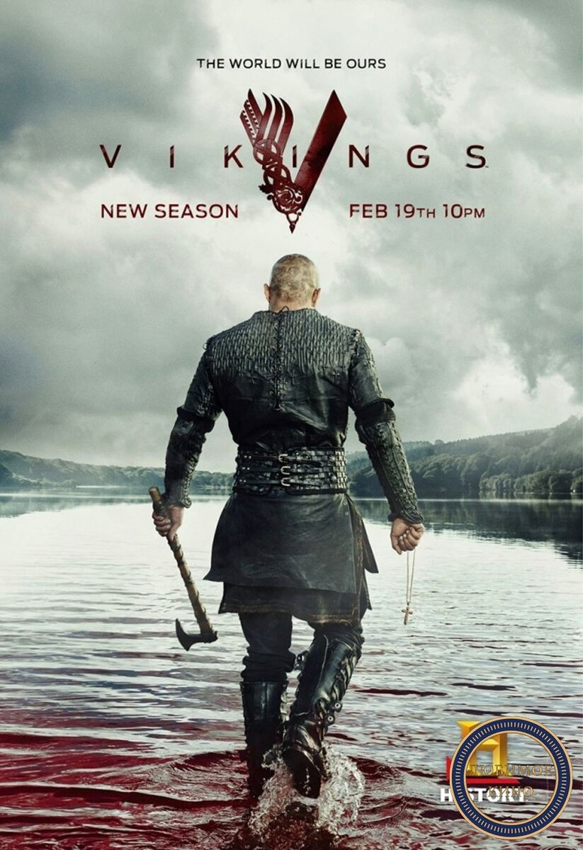 Постер к сериалу «Викинги». Картинка с сайта https://vikings.fandom.com/ru/wiki/%D0%A1%D0%B5%D0%B7%D0%BE%D0%BD_3 
