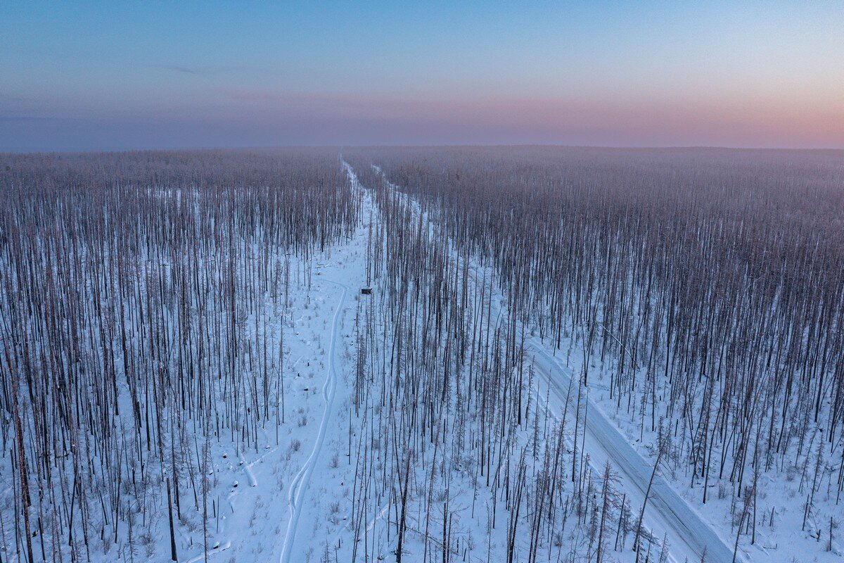 Siberia is vast region in north. Зимник через Байкал. Противопожарные просеки. Сибирь пространство Сибири.