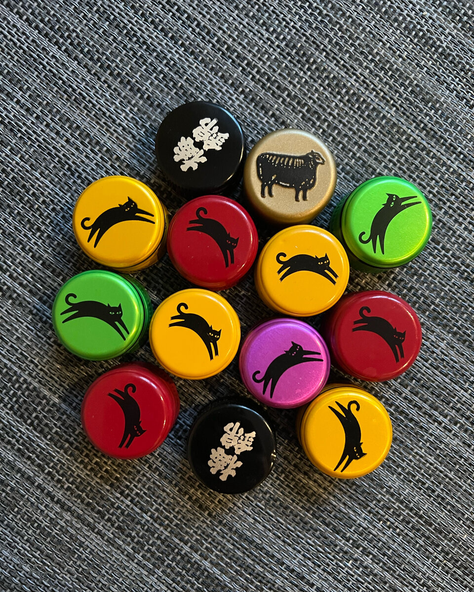 Винные пробки. Винтовые крышки Gato Negro Wine, Le Grand Noir Wine, Umenishiki Umeshu Yamakawa