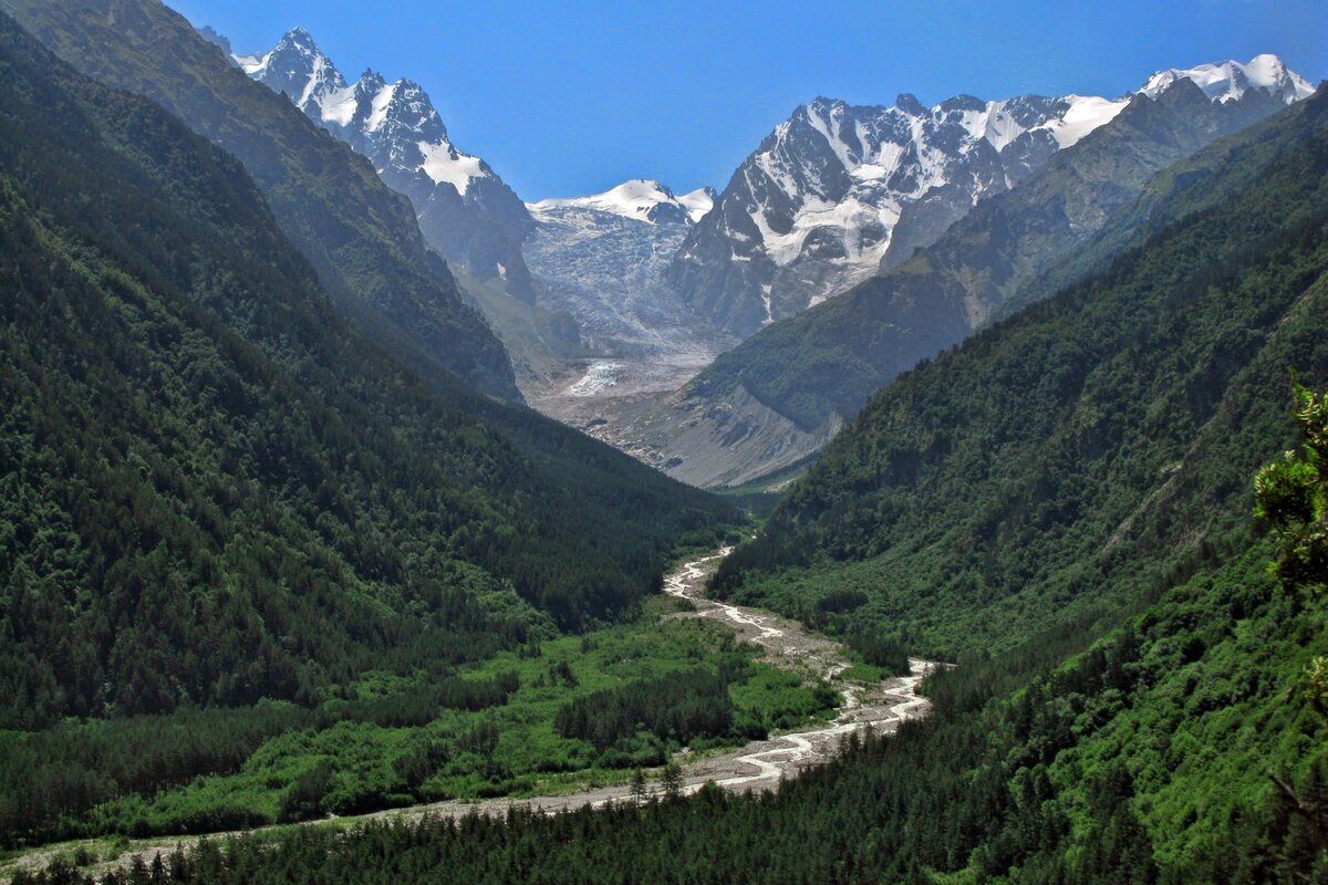 Кавказский горный хребет