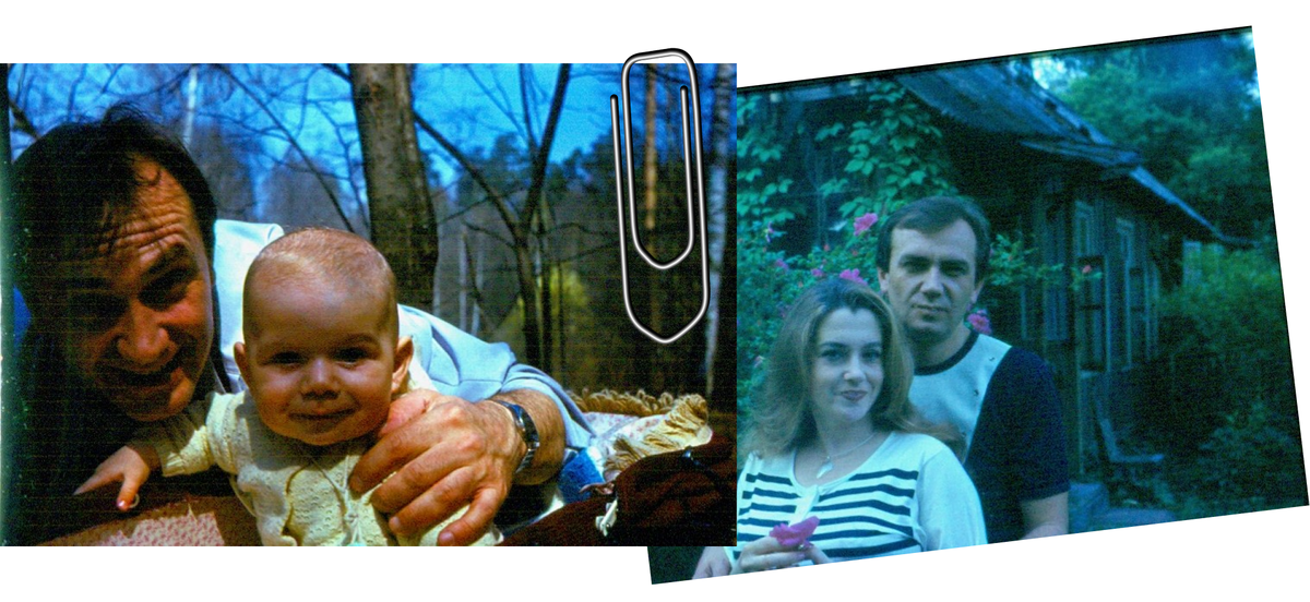 Никита Быченков с отцом / Мама и папа Никиты Быченкова